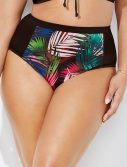 Plus Size Charmer Catalina High Waist Bikini Bottom FINAL SALE